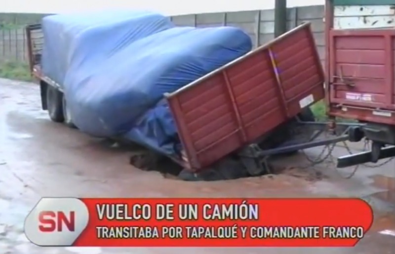 VIDEO: Cami�n olavarriense 